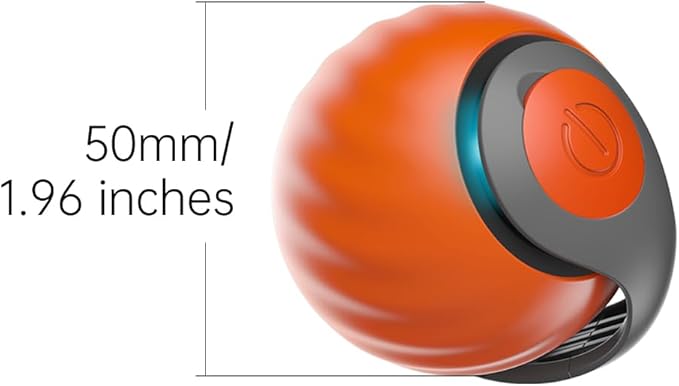 Petgravity Speedy Sprint Ball Toy for Cat Type-C Rechargeable Interactive Cats Toy 2 Set