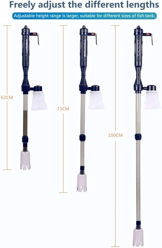 LONDAFISH Electric Fish Tank Vacuum Cleaner Syphon Operated Gravel Water Filter Cleaner Sand Washer
