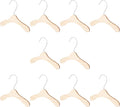Replaceable Wooden Pet Clothes Hangers 8.66 Inch Small Dog and Cat Hangers Wear-Resistant Household Closet Storage Professional Pet Accessories