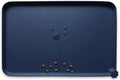 Hoki Found Silicone Pet Food Mats Tray - High-Lips Pet Dog Cat Bowl Mats - Dog Pet Cat Feeding Mat - Waterproof Dog Cat Food Mats -Pet Water Mats for Floors - French Navy