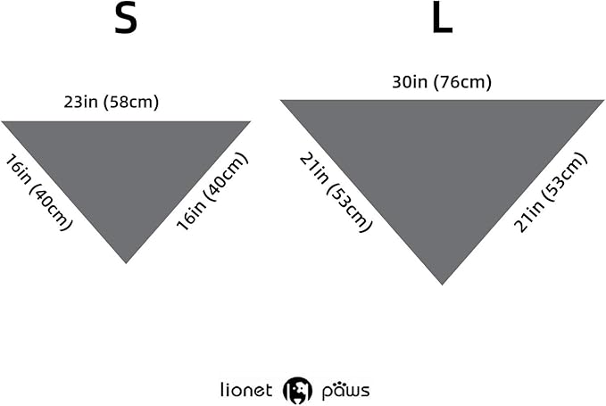 Lionet Paws Christmas Dog Bandana Washable Cotton Handkerchief Scarf Triangle Bandana for Small Medium Large Dogs Santa Claus Girl Boy