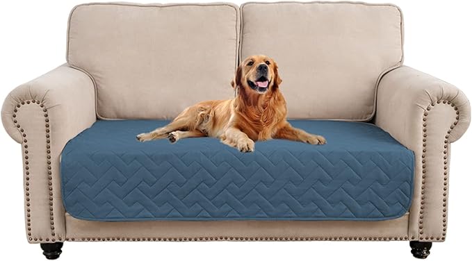 fuguitex Waterproof Dog Bed Cover Couch Cover for Pet Anti-Slip Cat Mat Pet Pad Blanket for Sofa Chair Recliner Bed Furniture Protrctor