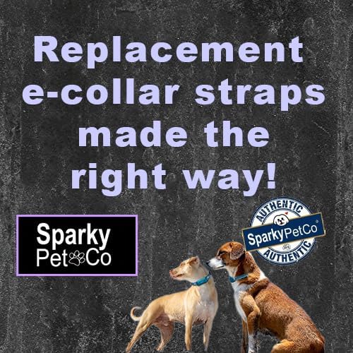 Replacement GPS eCollar with Adjustable Bungee, Multi-Hole Design, and Secure Toggle Closure for Small Dogs (Reflective Neon Yellow, Small Neck)