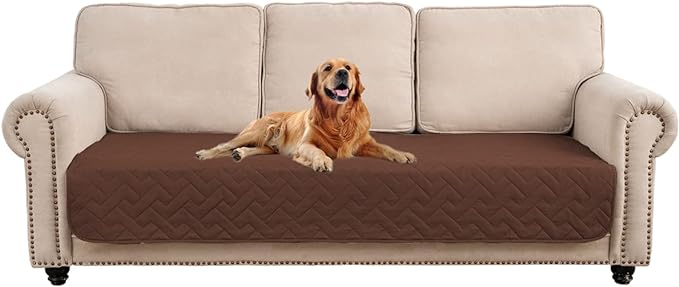 fuguitex Waterproof Dog Bed Cover Couch Cover for Pet Anti-Slip Cat Mat Pet Pad Blanket for Sofa Chair Recliner Bed Furniture Protrctor