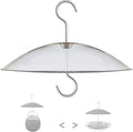 8" Mini Rain Cover for Bird Feeder/House - Clear Small Protective Dome Guard Against Rain/Snow/Sun - Dia. 20CM