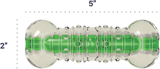 Petstages Crunchcore Bone Water Bottle Alternative Dog Chew Toy, Medium
