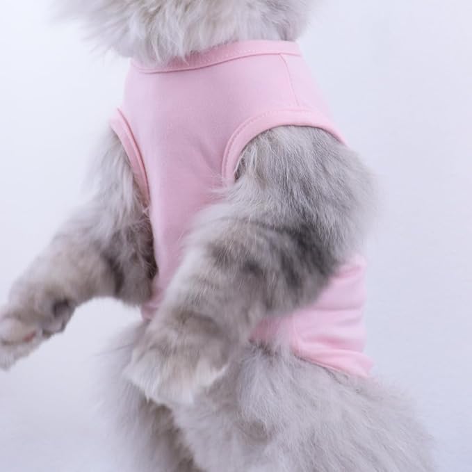 Custom Dog Shirt,Personalized Pet Apparel with Name Text Photo Image,Lightweight Breathable Puppy Kitten Cotton Vest for Small Medium Large Dogs Cats,Puppy Gift (Gray, X-Small)