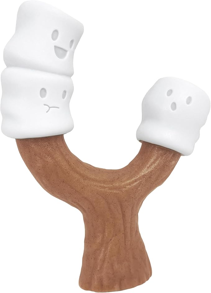 Nylabone Power Chew Toy Bundle, Cute Dog Toys for Aggressive Chewers, Bacon Glazed, Toasted Marshmallow, and Peanut Butter Flavors, Large Dogs - Up to 50 lbs, 3 Pack