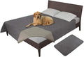 Easy-Going 100% Waterproof Dog Bed Cover, Non-Slip Pet Blanket for Furniture, Washable Couch Cover, Repleasement Sofa Cover (68x82 in,Gray)