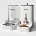 Gravity cat Feeder by Petmagic is a 3.6L Large-Capacity cat Food and Water Bowl Set. This Two-Piece Set is Suitable for pet Feeding, Including Small and Medium-Sized Dogs, Kittens.