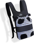 Pet Carrier Backpack, Pet Front Dog Carrier Backpacks, Adjustable Pet Front Cat Dog Carrier Backpack Travel Bag, Legs Out, Easy-Fit for Traveling Hiking Camping for Small Cats Dogs