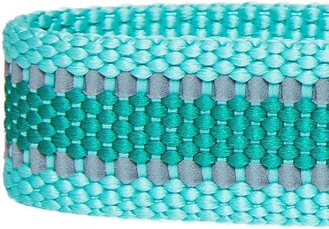 Blueberry Pet Essentials Matching Small Dog Collar | Adjustable Classic Solid Color Nylon Dog Collars for Small Dogs | Reflective Minty Green Dog Collar for Small Dogs