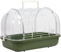 Small Bird Cage, Transparent Bird Travel Carrier, Full View Cockatiel Cage with Sturdy Design, Compact Aviary with Durable Construction, Indoor Outdoor Balcony Living Room Park Parakeet