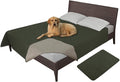 Easy-Going 100% Waterproof Dog Bed Cover, Non-Slip Pet Blanket for Furniture, Washable Couch Cover, Repleasement Sofa Cover (52X82 in,Dark Green)