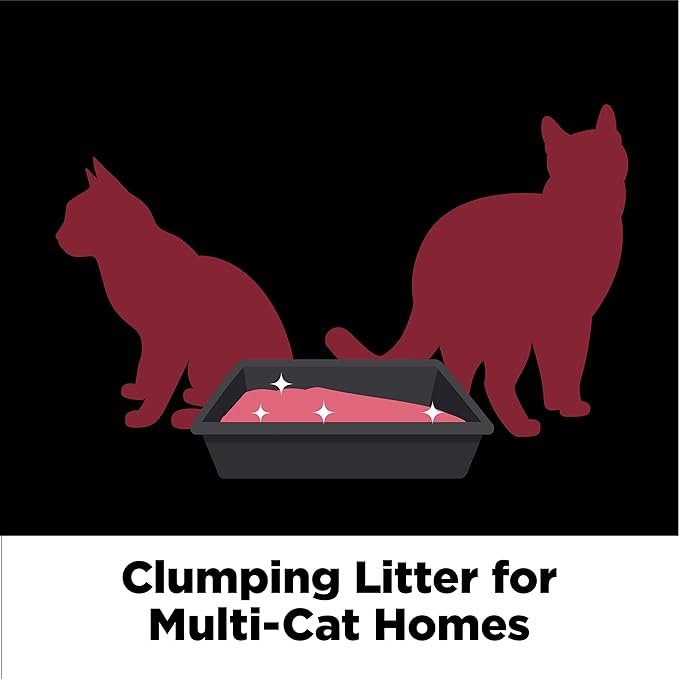 ARM & HAMMER Clump & Seal Platinum Cat Litter, Multi-Cat, 14-Day Odor Control, Rock-Hard Clumps, 27.5 lbs – Powerful Odor Eliminator with Baking Soda