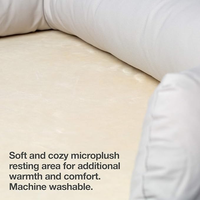 PetFusion Ultimate Dog Bed, Orthopedic Memory Foam, Multiple Sizes and Colors, Medium Firmness Pillow, Waterproof Liner, YKK Zippers, Breathable 35% Cotton Cover