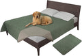 Easy-Going 100% Waterproof Dog Bed Cover, Non-Slip Pet Blanket for Furniture, Washable Couch Cover, Repleasement Sofa Cover (120X82 in,Greyish Green)