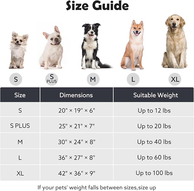 JOEJOY Small Dog Bed for Small Dogs, Washable Orthopedic Premium Soft Corduroy Fleece Pet Bed with Removable Zipper Cover, Cute Calming Puppy Bed with Non Skid Bottom