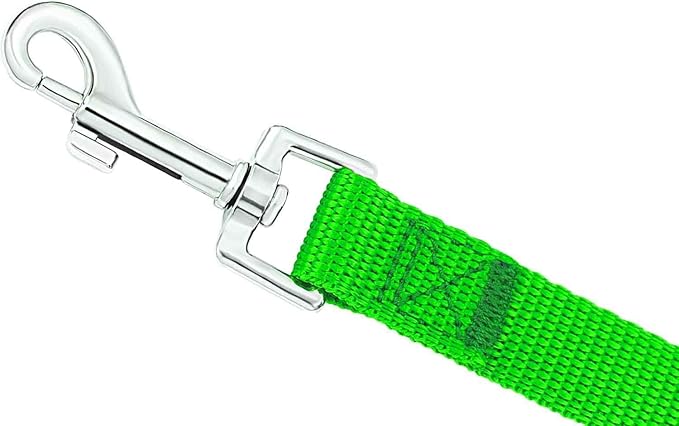AMAGOOD Dog/Puppy Obedience Recall Training Agility Lead-15 ft 20 ft 30 ft 50 ft Long Leash-for Dog Training,Tie Out,Play,Safety,Camping (50Feet x 1Inch, Green)