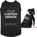 Apparelyn Custom Dog Shirt Design – Dog T-Shirt with Logo, Text or Image Print Custom t Shirt, Clothes for Dogs