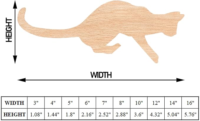 Unfinished Wood Cat Climbing Door, Laser Cut Cat Door Toy, DIY Wooden Cat Climber, Cat Activity Center, Unique Cat Wall Decor, Natural Wooden Pet Play Structure (5mm Plywood, 7")