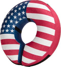BENCMATE Inflatable Dog Cone Collar Alternative, Soft Dog Cone for Small Medium Large Dogs and Cats, Neck Recovery ECollar Donut Collar After Surgery (XXLarge, Flag)