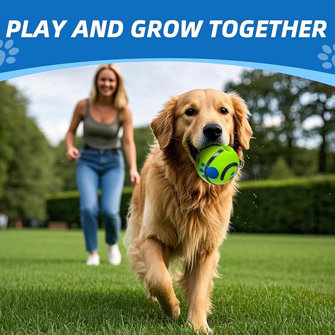 Dog Toys Ball, Interactive Dog Ball, Shaking with Gibbering Sound, for Training & Herding, XS, 2.75 in (7 cm)