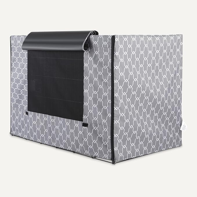 Amazon Basics Dog Crate Cover for 36 inches Wire Cage, Kennel Cover