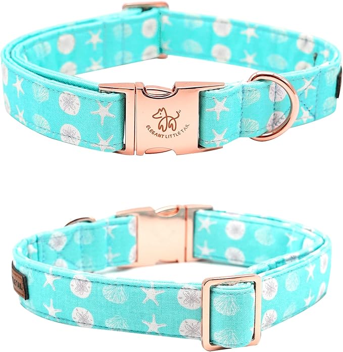 Elegant Little Tail Bowtie Dog Collar for Small to Large Dogs