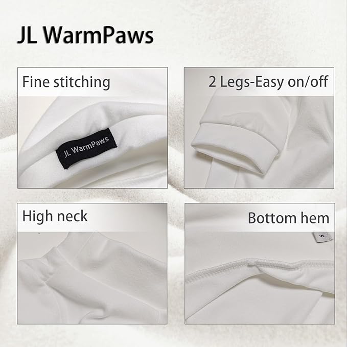 Fleece Sphynx Cat Clothes Soft Hairless Cat Clothes Pullover Cat Sweater for Chihuahua All Season Light and Warm Kitten Cloth for Cats Only Puppy Clothes Small Dog Sweater (White, Small)