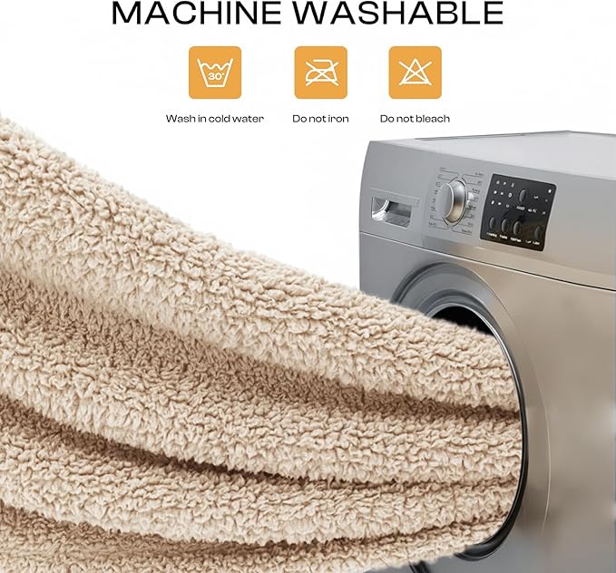 1 Pack 3 Calming Blankets Fluffy Premium Fleece Pet Blanket Soft Sherpa Throw for Dog Puppy Cat Beige/Black/Grey Medium (30" x20'')