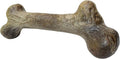 Pet Qwerks Dinosaur BarkBone - Nylon Dog Bone for Aggressive Chewers - Bacon Flavor - 6.5"