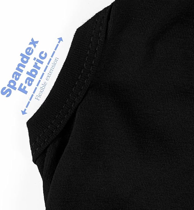 Discover Cozy Cotton Canine Wear: Soft, Lightweight, and Breathable Dog Shirt Vest with Eye-Catching Graphics(California), Keeping Your Furry Friend Warm and Comfy! Black S