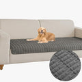 Muamar Dog Bed Protector, Anti-Slip Waterproof Sofa Covers for Living Room, Couch & Dog Mat, 1 Piece (30x70 inch, Dark Grey)