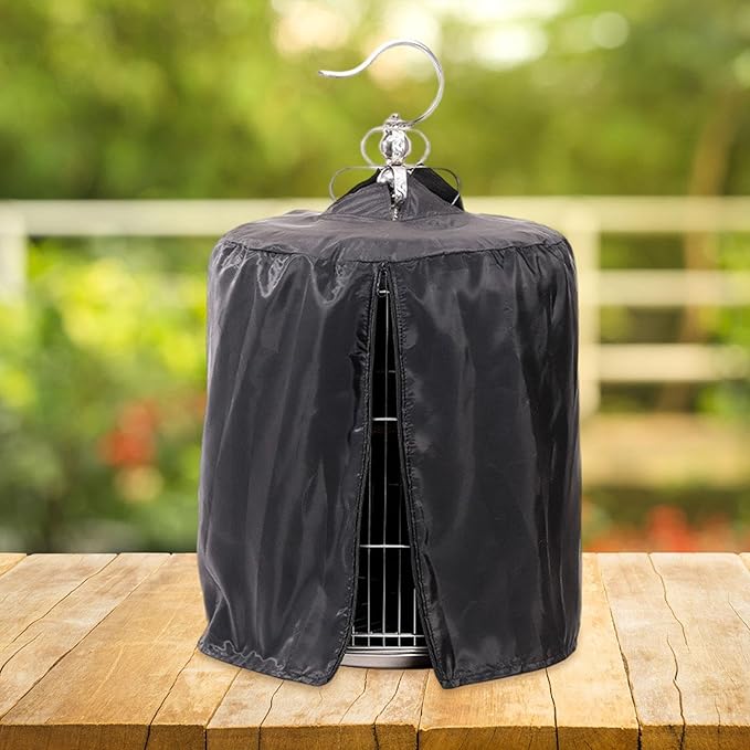 Bird Cage Cover Birdcage Cover Protector Washable Sunproof Dustproof Windproof for Lovebirds Parrot Budgies Home Use Indoor, 3cmx41.5cm