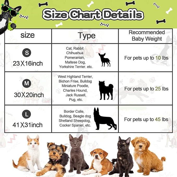 Rezutan Dog Blankets for Medium Pet, 3 Pack Blanket Fuzzy Cat Blankets Washable, Soft Comfort Flannel, Reversible Dog Paw Print, Gifts Puppy Essentials, 30 x 20 inch, 2Blue & 1Gray