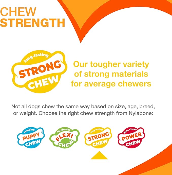 Nylabone Treatin' Cone Strong Stuffable Chew Toy for Dogs, Natural Rubber Fillable Treat Toy, Treat Dispensing Dog Toy, Bacon Flavor, X-Large - 50+ lbs, 1 Count