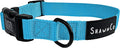 ShawnCo Dream Walk Dog Collar- Premium, Adjustable and Comfortable Pet Collar for Small, Medium, Large and Extra Large Dogs (S, Oceanic Blue)