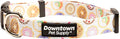 Downtown Pet Supply - Best & Fancy Dog Collar - Lightweight Adjustable with Quick Buckle & D-Ring - Hand Wash Safe - Donut - M - Medium