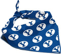 BYU Cougars Officially Licensed Bandana for Dogs and Cats | Fits Pets Great Gift Idea | Easy-to-Tie (Large, 28")