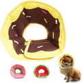 Soft Dog Cone, Lightweight Elizabethan Collar for Dogs, Adjustable Soft Cones for Dogs/Cats to Stop Licking After Surgery, Cute Donut Cone of Shame Alternatives for Pets (X-Large)