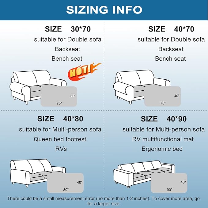 hyha Waterproof Dog Blanket, Soft Pet Bed Blankets, Waterproof Sofa Couch Cover for Dogs Washable, Reversible Pet Couch Covers for Sofa Furniture (40x70 Inch, Grey/Light Grey)
