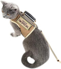 Tactical Kitty Harness and Leash for Walking Escape Proof, Adjustable Kitty Walking Jackets, Padded Stylish Kitty Vest, Khaki, Small
