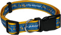 NFL PET Collar Los Angeles Chargers Dog Collar, Large Football Team Collar for Dogs & Cats. A Shiny & Colorful Cat Collar & Dog Collar Licensed by The NFL