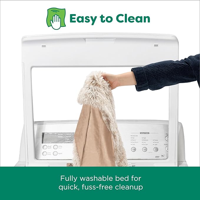 Furhaven Waterproof Throw Blanket for Dogs & Indoor Cats, Washable - Shaggy Plush Calming Long Faux Fur & Velvet Dog Blanket - Driftwood, Large (Pack of 2)