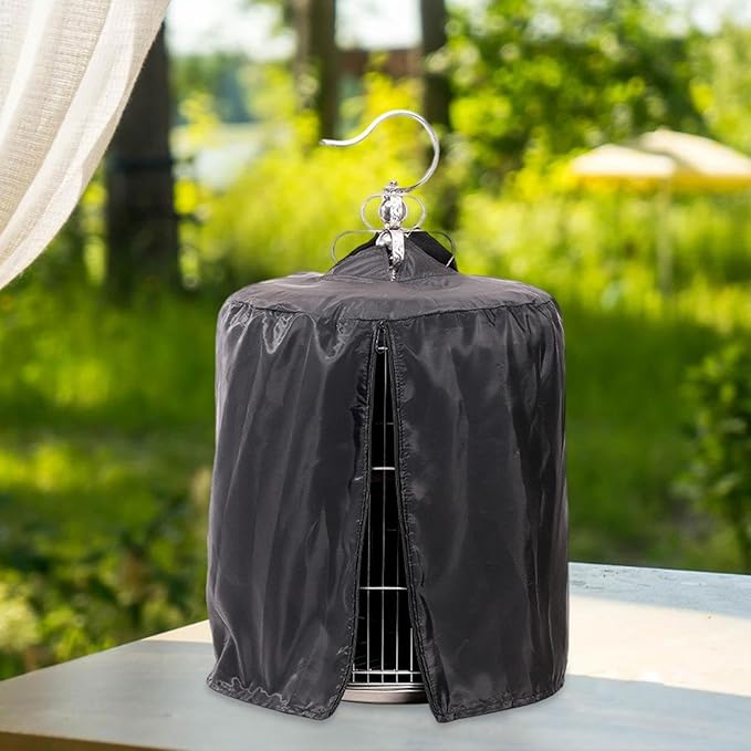 Bird Cage Cover Birdcage Cover Protector Washable Sunproof Dustproof Windproof for Lovebirds Parrot Budgies Home Use Indoor, 30cmx28cm