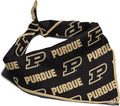 Purdue Boilermakers Officially Licensed Bandana for Dogs and Cats | Fits Pets Great Gift Idea | Easy-to-Tie (Small, 13")