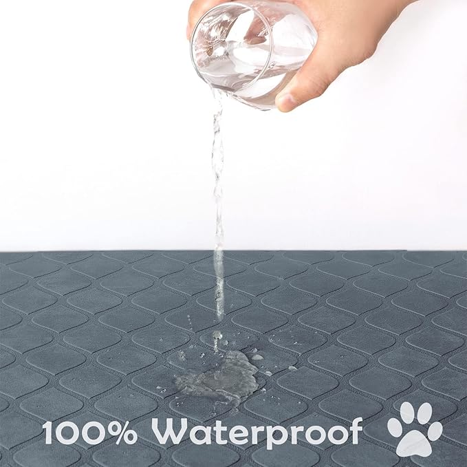 fuguitex Waterproof Dog Blanket Bed Cover Dog Crystal Velvet Moroccan Fuzzy Cozy Plush Pet Blanket Throw Blanket for Couch Sofa