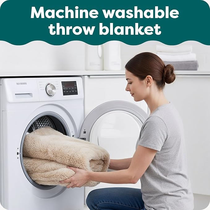Furhaven Waterproof Throw Blanket for Dogs & Indoor Cats, Washable - Shaggy Plush Calming Long Faux Fur & Velvet Dog Blanket - Mist Gray, Large