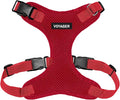 Voyager Step-in Pet Harness - All Weather Mesh, Adjustable Step in Harness for Cats and Dogs by Best Pet Supplies - Red, S